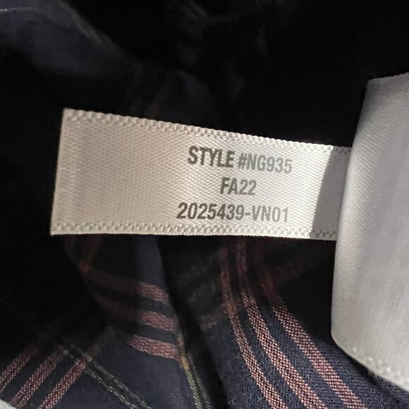 Madewell Shirt Womens Small Corduroy Kentwood Oversized Jacket Plaid button - Picture 6 of 8